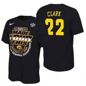 Caitlin Clark 2023 NCAA Women's Basketball Tournament March Madness Final Four Regional Champions T-Shirt